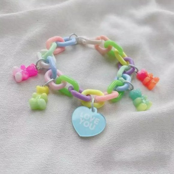 Korean style bracelet " Gummy bears" - Picture 3 of 3